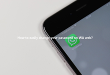 How to easily change your password on WA web?-Wa web