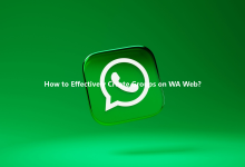 How to Effectively Create Groups on WA Web?-Wa web