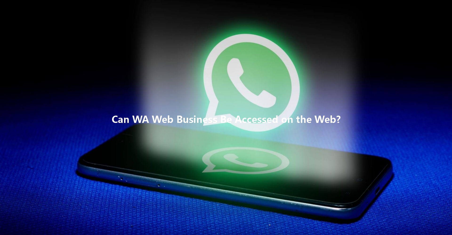Can WA Web Business Be Accessed on the Web? 4 Can WA Web Business Be Accessed on the Web? 一