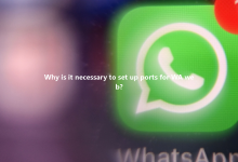 Why is it necessary to set up ports for WA web?-Wa web