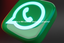 Why is WA web not displaying properly?-Wa web