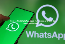 How to Fix WhatsApp Web Not Syncing? Quick Connection Update Tips-Wa web