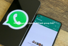 How to quickly share a WA web group link?-Wa web